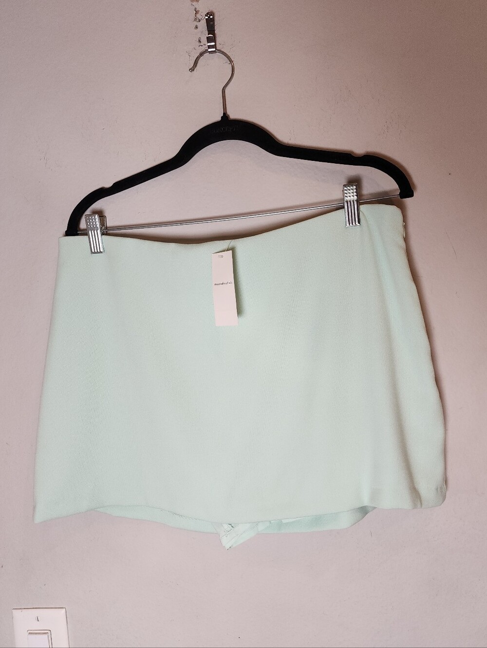NWT Abercrombie & Fitch Scarlett Skort Mint Green Size Large